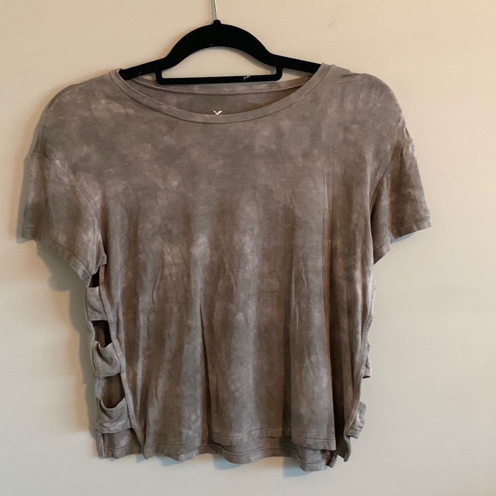 Sold elsewhere! No longer available! AEO cropped tee. Size XS